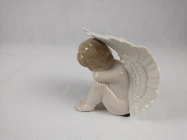 Sleeping Boy Angel with Large Wings - Image 2