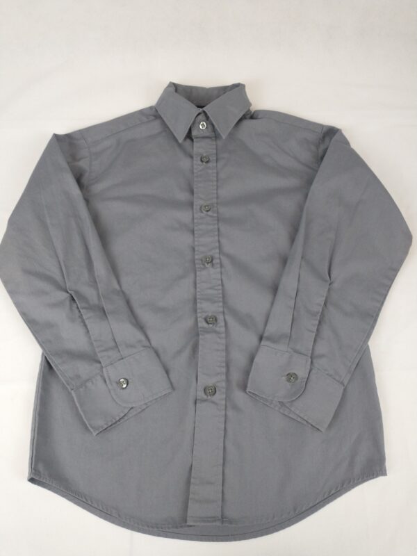 Boys Star Wars Size 8 Gray Button up Dress Shirt - Image 4