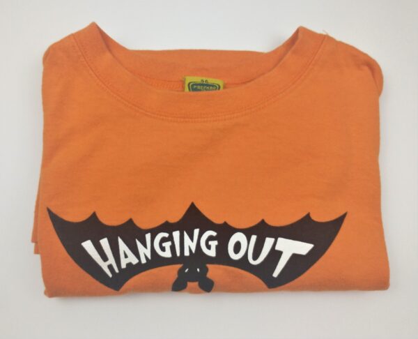 Boys Bat Halloween T-Shirt Size M(8) - Image 7