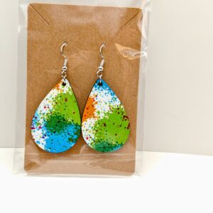 Splash Colored Earrings, St. Louis, ElevatedSTL