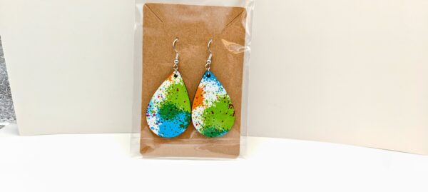 Splash Colored Earrings, St. Louis, ElevatedSTL