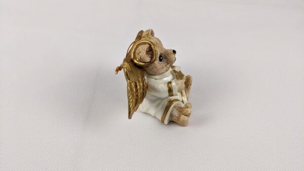 1996 Claire's Angel Bear Ornament - Image 5
