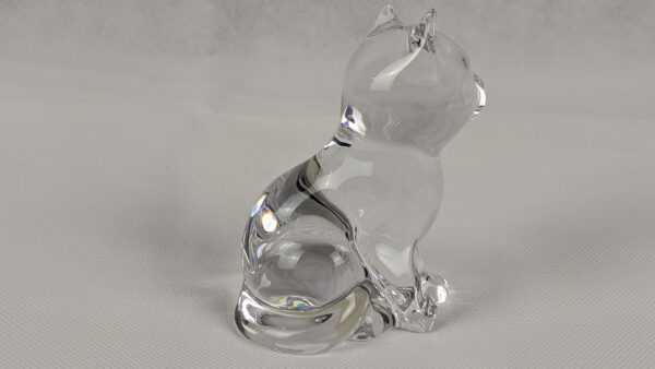 Vintage Princess House 24% Lead Crystal Cat - Image 4