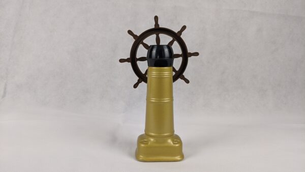 1974-84 Old Spice Ship Wheel Decanter - Image 4