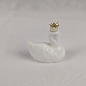 Avon Swan Cologne Bottle Vintage With Broken Crown Points