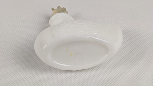 Avon Swan Cologne Bottle Vintage With Broken Crown Points - Image 8