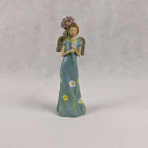 Tall Angel Holding Flower