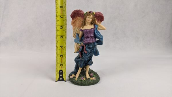 Garden Angel With Multicolored Wings - Image 3