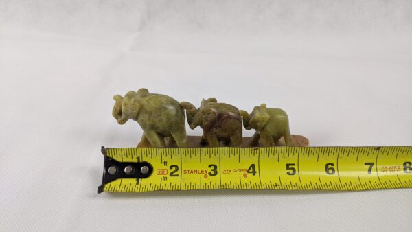 Green Quartz Elephants - Image 4