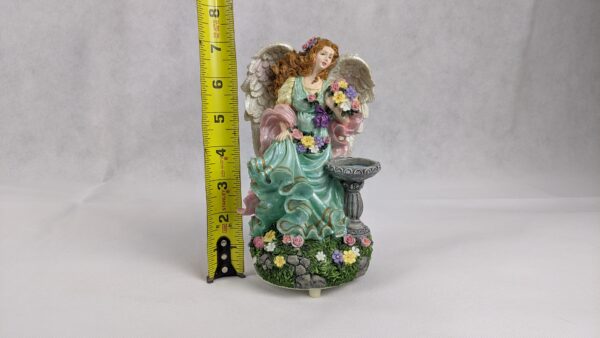 Angel Next To Birdfeeder Music Box - Image 3