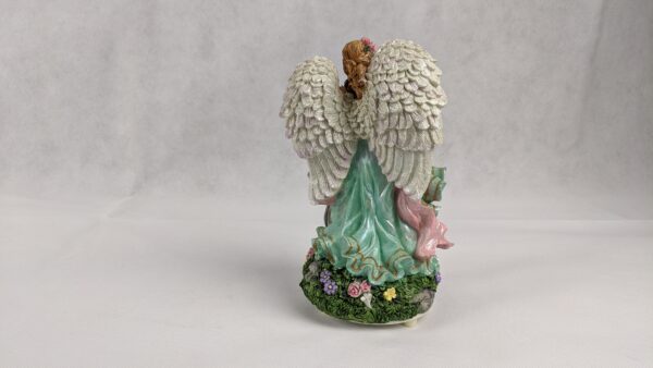 Angel Next To Birdfeeder Music Box - Image 6