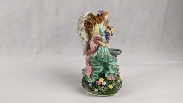 Angel Next To Birdfeeder Music Box - Image 7