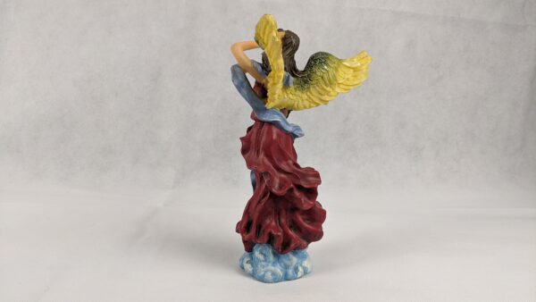 Red Dress Angel In Clouds - Image 5
