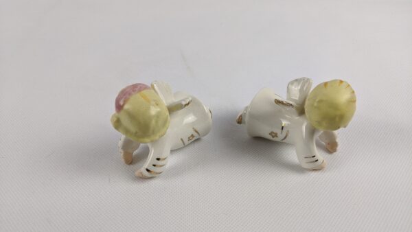 Vintage Tilso Boy and Girl Pair of Angels - Image 4