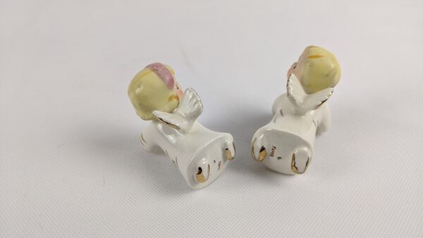 Vintage Tilso Boy and Girl Pair of Angels - Image 5