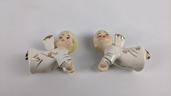 Vintage Tilso Boy and Girl Pair of Angels - Image 7