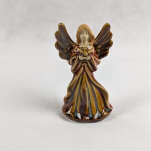 Ceramic Brown Dress Angel