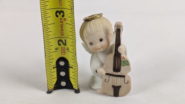 1987 Morehead Enesco Angel Playing Bass - Image 3