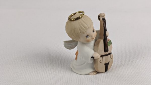 1987 Morehead Enesco Angel Playing Bass - Image 4
