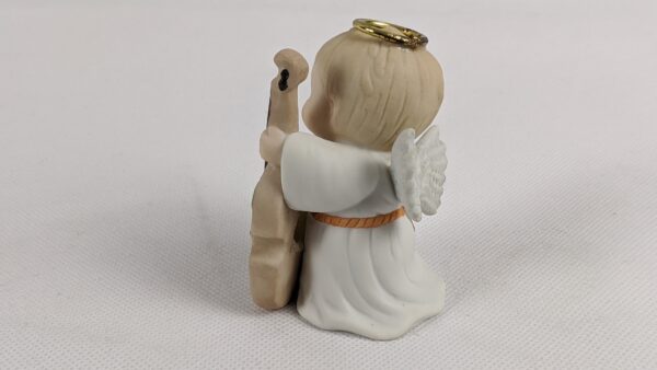 1987 Morehead Enesco Angel Playing Bass - Image 6