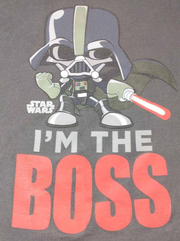 Boys Size 7 Star Wars T-Shirt "I'm The Boss" - Image 5