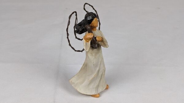Carved Wooden Angel - Image 4