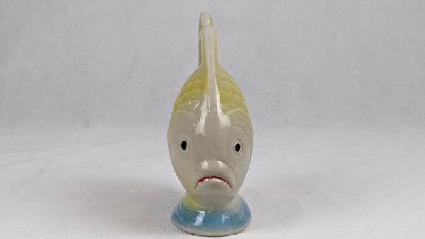 Large Yellow Ceramic Fish - Image 4