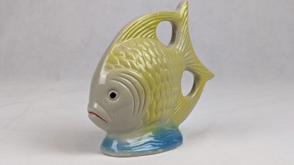 Large Yellow Ceramic Fish - Image 5