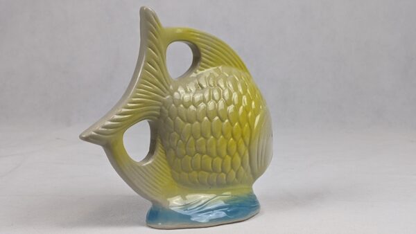 Large Yellow Ceramic Fish - Image 7