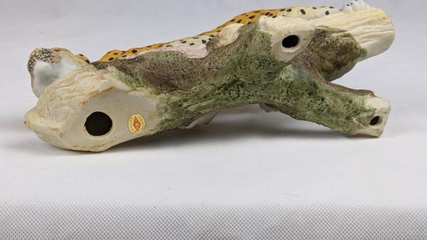 Large Hand Painted Ceramic Cat - Image 11