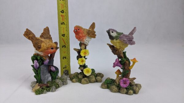 Set Of 3 Bird Figures - Image 3