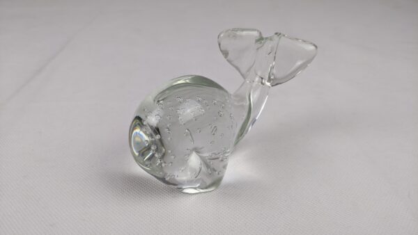 Clear Glass Whale