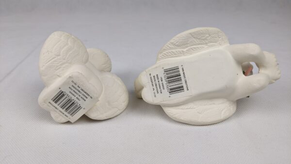 1996 Magic Creations Set Of White Ceramic Angels - Image 8