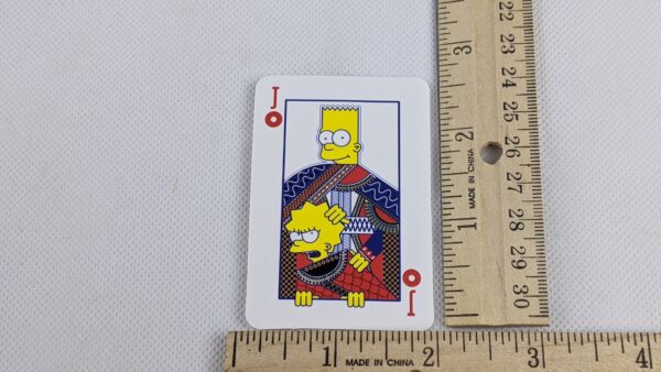 The Simpsons Bart & Lisa Card Vinyl Sticker
