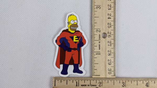The Simpsons Homer Everyman Vinyl Sticker