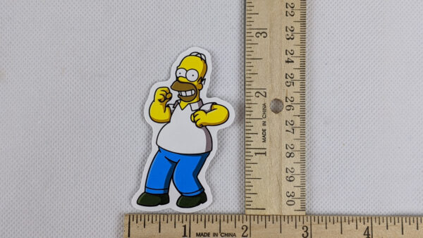 The Simpsons Happy Homer Vinyl Sticker