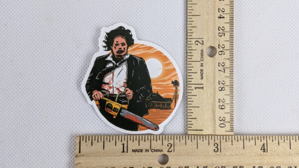 Leatherface Texas Chainsaw Massacre Vinyl Sticker