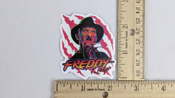 Freddy Krueger Vinyl Sticker