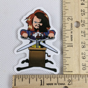 Childs Play Jack In The Box Vinyl Sticker