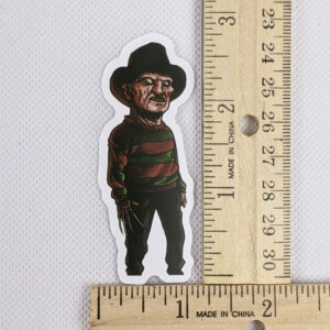 Freddy Standing Vinyl Sticker