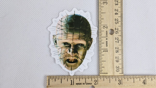 Pinhead Face Hellraiser Vinyl Sticker