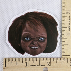 Chucky Face Only Vinyl Sticker