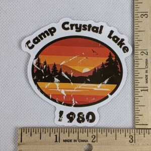 Camp Crystal Lake Vinyl Sticker