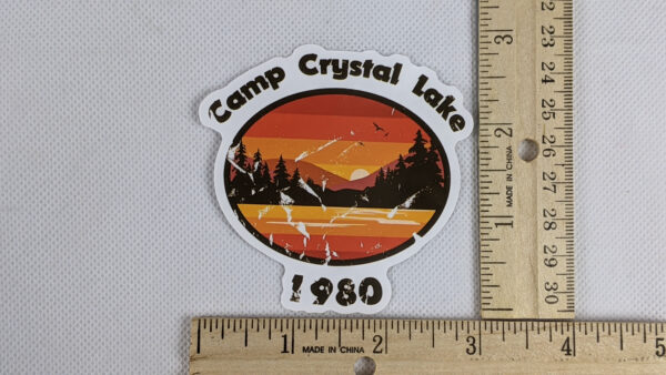 Camp Crystal Lake Vinyl Sticker