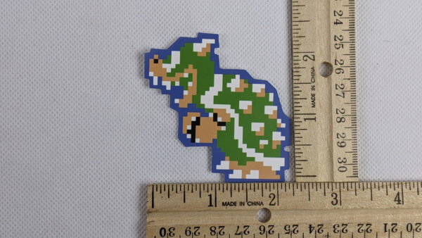 Classic Bowser Vinyl Sticker