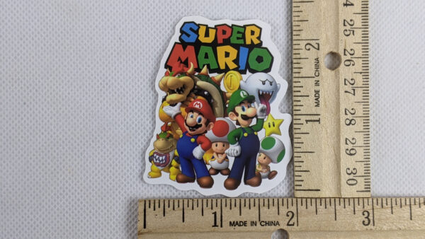 Super Mario Vinyl Sticker