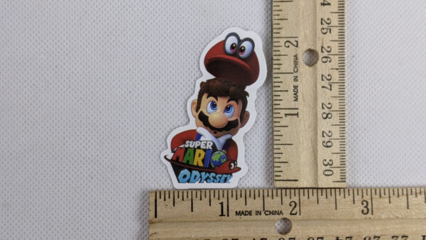 Super Mario Odyssey Vinyl Sticker