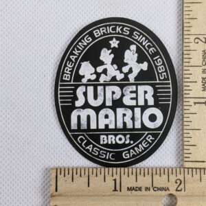 Super Mario Bros. Classic Gamer Vinyl Sticker