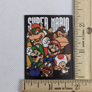 Super Mario with Vintage Look Vinyl Sticker