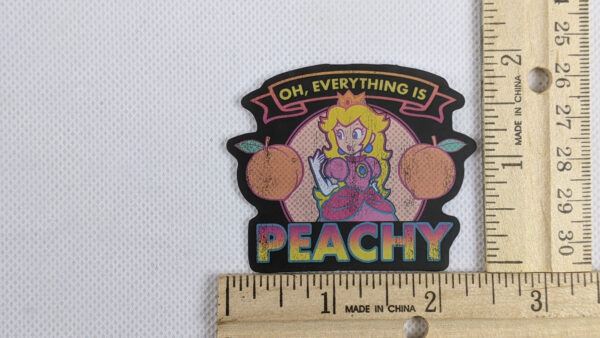 Princess Peach Vinyl Sticker